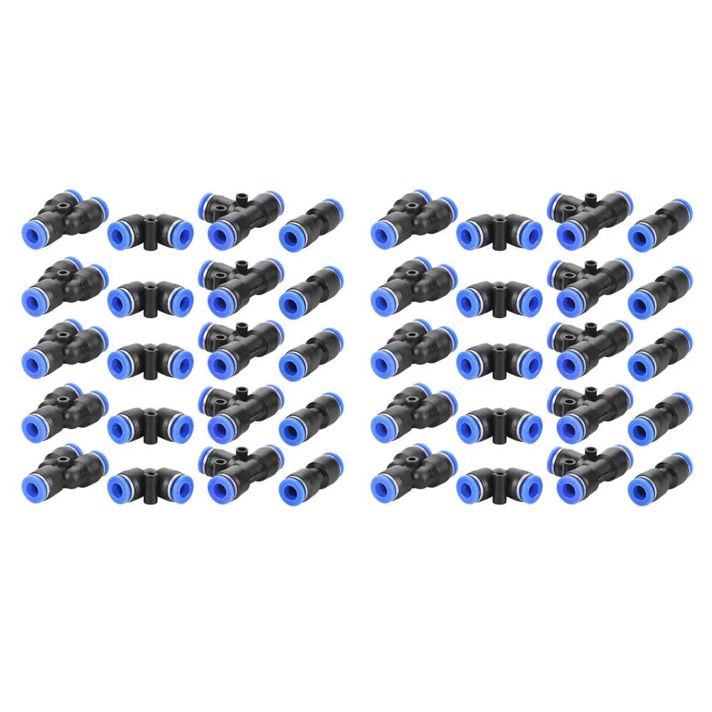 Quick Fittings 0-0.9MPa High Precision 4 Shape Quick Connector Air Hose Push Connector for Pneumatic Tools for Air Brush