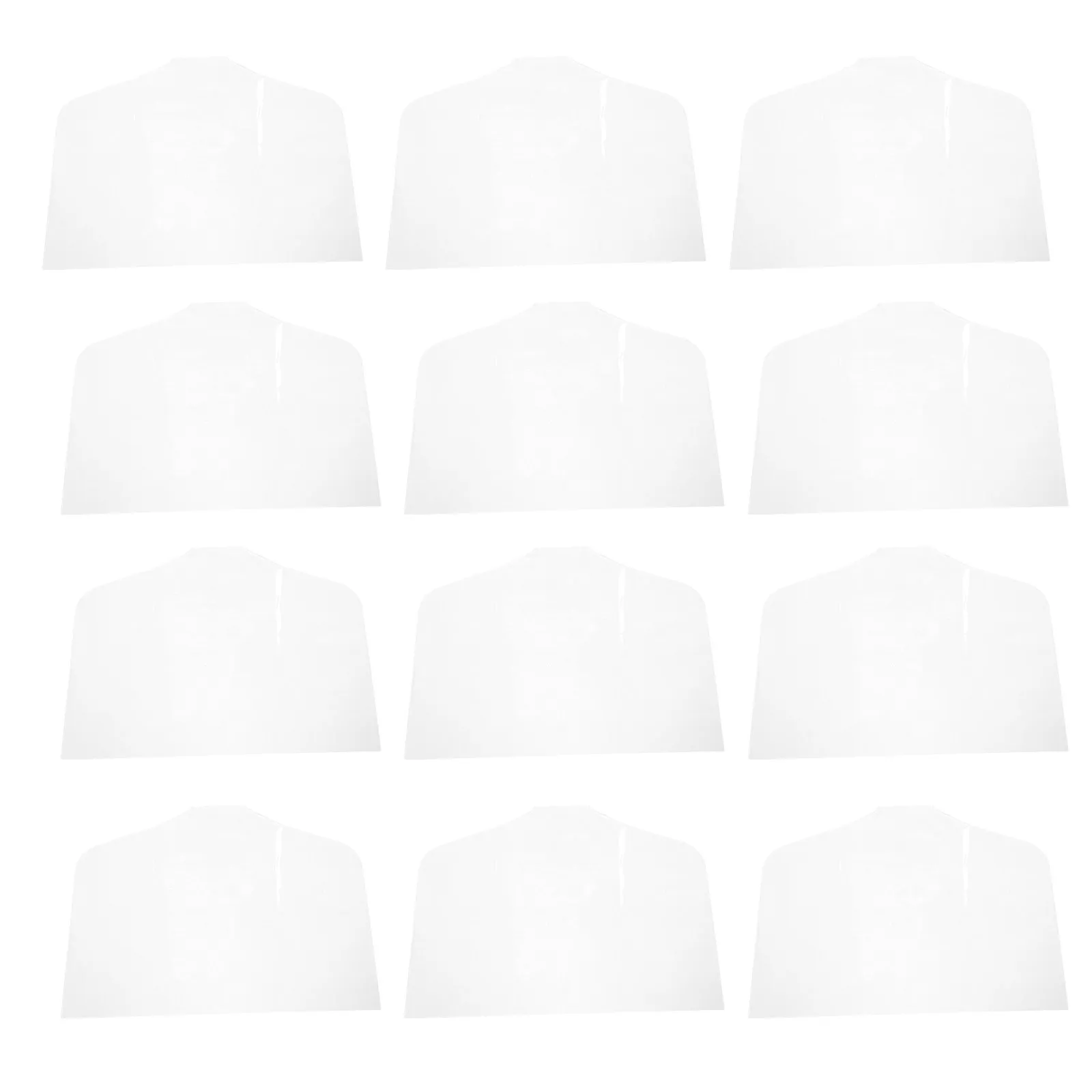 

20 шт. прозрачных чехлов для одежды, многоразовые, водонепроницаемые, пылезащитные, для хранения детской одежды, усиленные, многоразовые