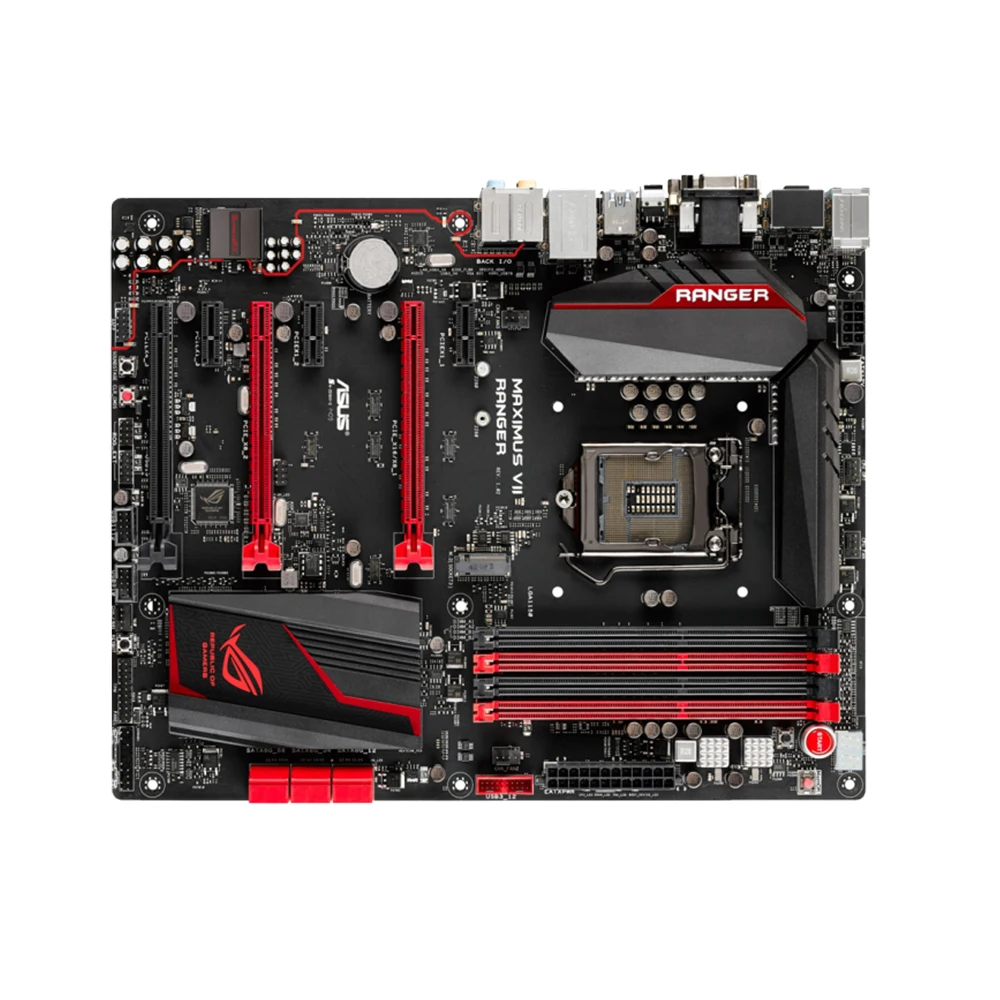 Imagem -03 - Placa-mãe Intel-asus com Soquete Maximus Vii Ranger Lga 1150 Core i3 i5 i7 Processadores Matx Suporta Ddr3 Ram