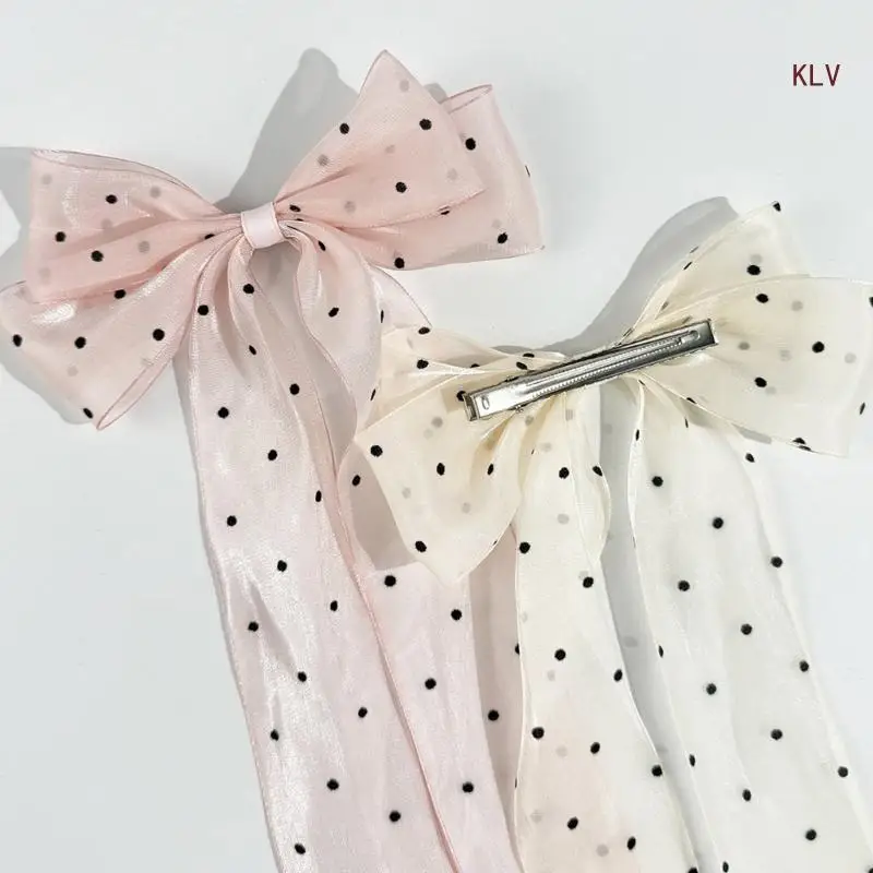 

Oversized Long Tail Barrettes Elegant Butterfly Hairclip Hair Accessories for Girls for Daily Wear or Special Occasion