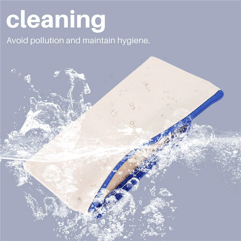 Bolsa de cosméticos de lona con cremallera, estuche para lápices, bolsa de viaje hecha a mano, manualidades, escuela, cremallera Multicolor, 160 Uds.