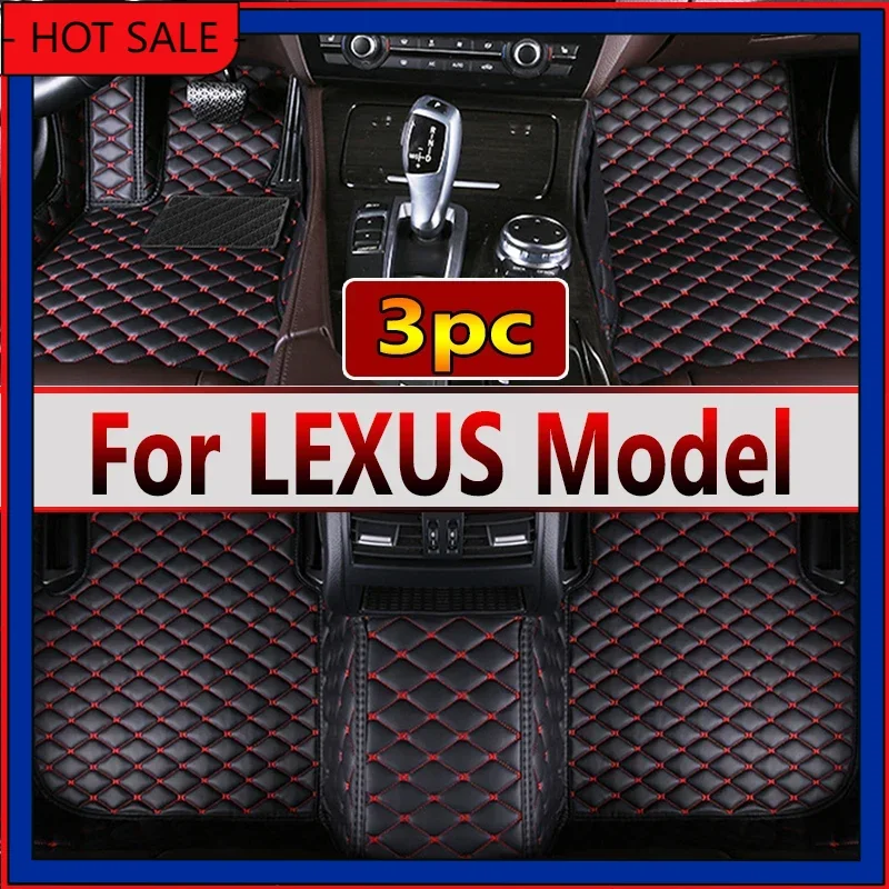 Car Floor Mats For LEXUS CT ES Ⅴ Ⅵ IS F Sport IS-C Conver GS GS430 GS Ⅲ GS300 GS250 GS350 GS200T GS450H Car Accessories