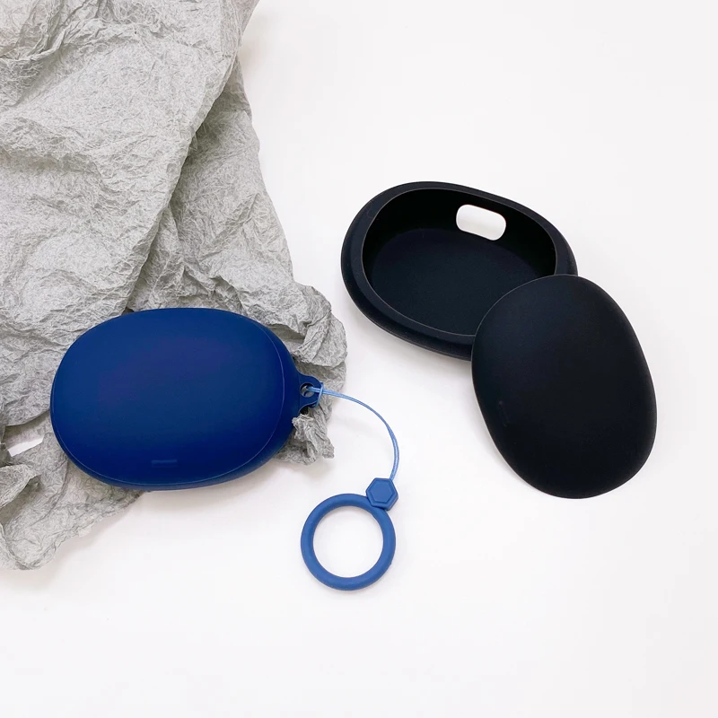 الكرتون حقيبة سماعة الاذن غطاء ل Anker Soundcore الحرية 2 برو سيليكون بلوتوث سماعات شحن صندوق واقية قذيفة مع هوك