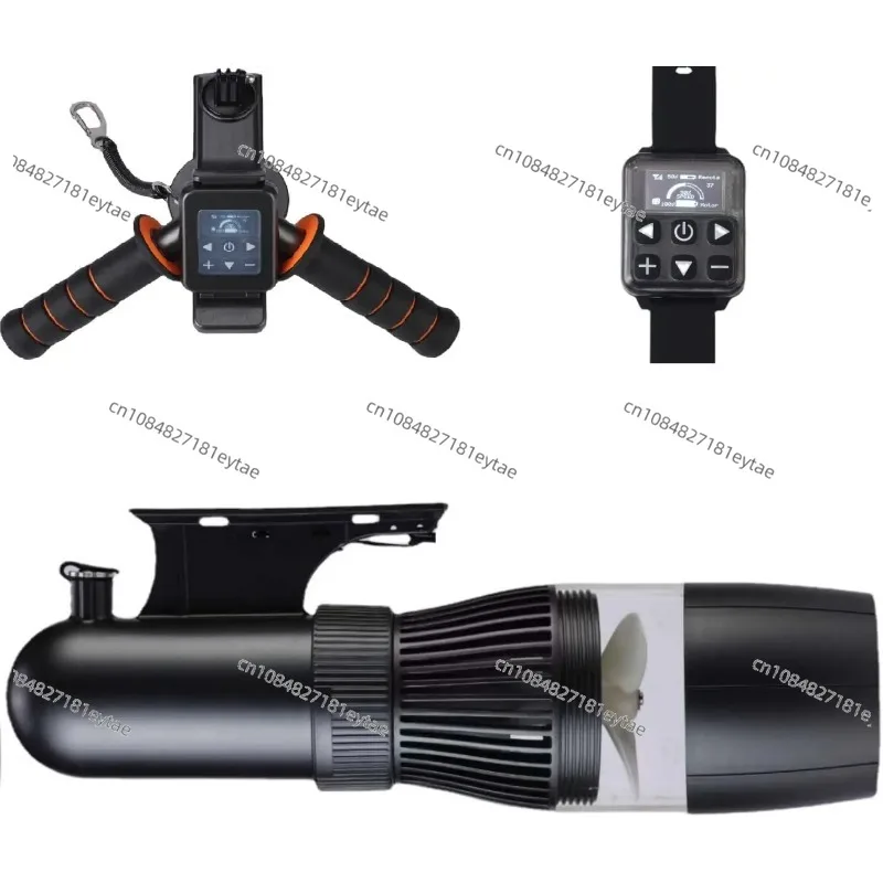 

500W Electric Underwater Scooter - 40M Depth Brushless Motor 60min Battery for Diving (Model 114)