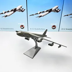 1:200 Scale Aircraft Plane Alloy Fighter Model US B52 Bomber Military Model Simulation Airplane Kids Gift Collection