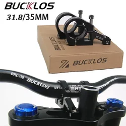 BUCKLOS DH/AM/FR MTB Bike Stem 31.8/35MM Bicycle CNC Direct Mount Stem High Strength Racing Downhill Mountain Bike Stem