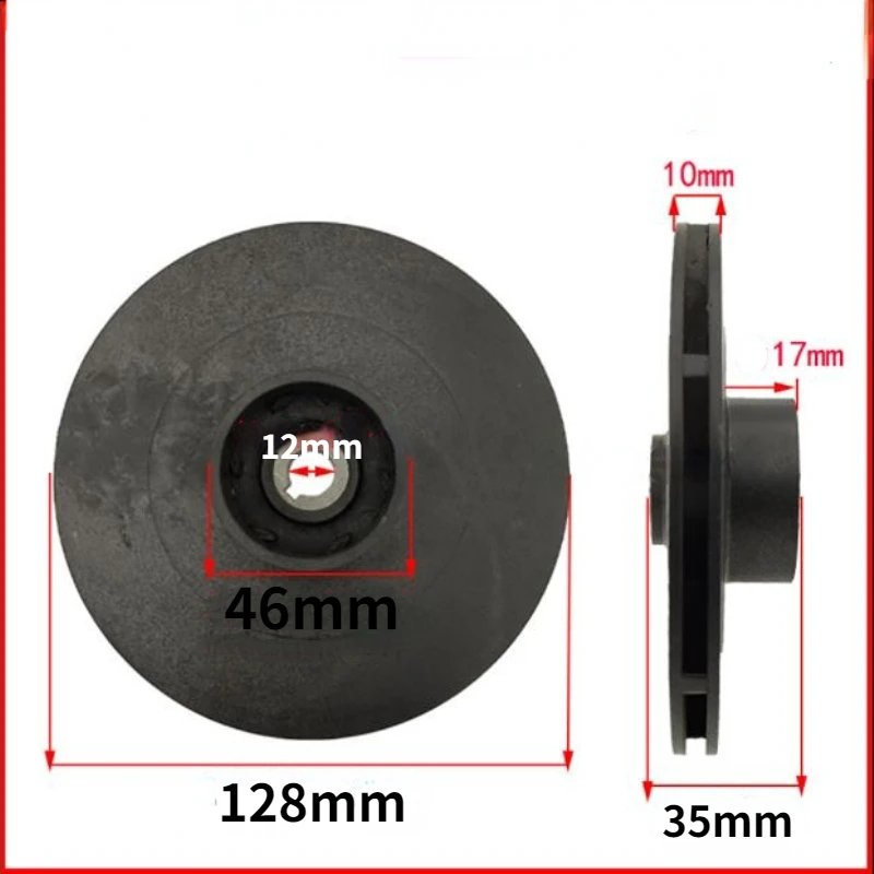 

Комплект для ремонта струйного насоса включает в себя рабочее колесо, направляющую лопасть и стержень диа128 мм для однофазных самовсасывающих деталей струйного насоса