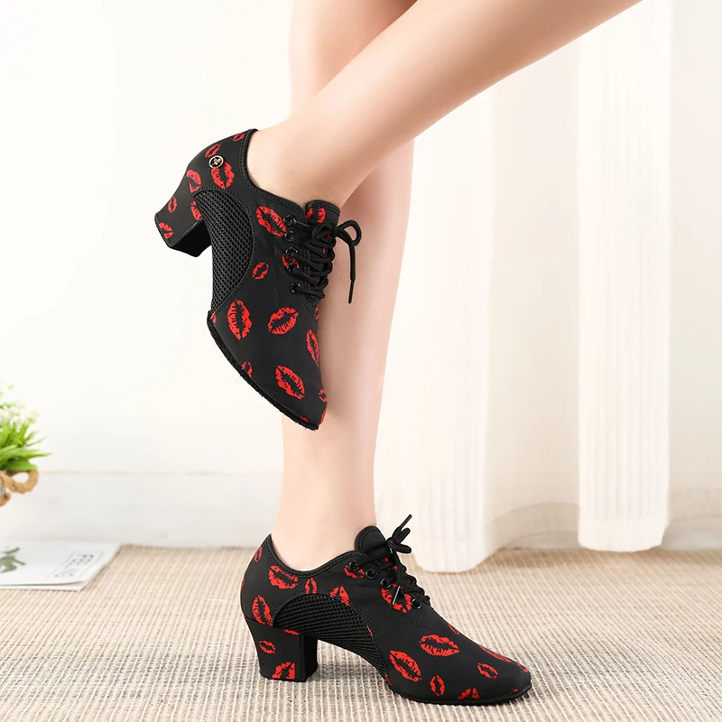 Women Ballroom Dance Shoes For Dancing Woman Shoes Girls Woman Modern Dance Shoes Ladies Salsa Tango Latin Shoes Practice Shoes