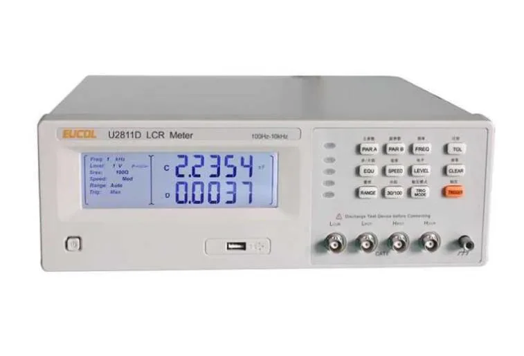 New U2811D Digital LCR Meter Tester 100Hz,120Hz,1kHz,10kHz