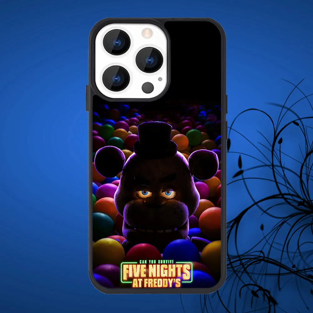 F-Five N-Nights at Freddys FNAF Phone Case For iPhone 15,14,13,12,11,Plus,Pro,Max Mini Magsafe Magnetic Wireless Charging