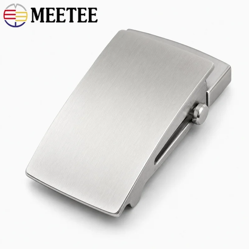 1Pc 36/39mm Stainless Steel Belt Buckle Automatic Clasps for Waistband Head Roller Toothless Men's Belts Buckles DIY Accessories