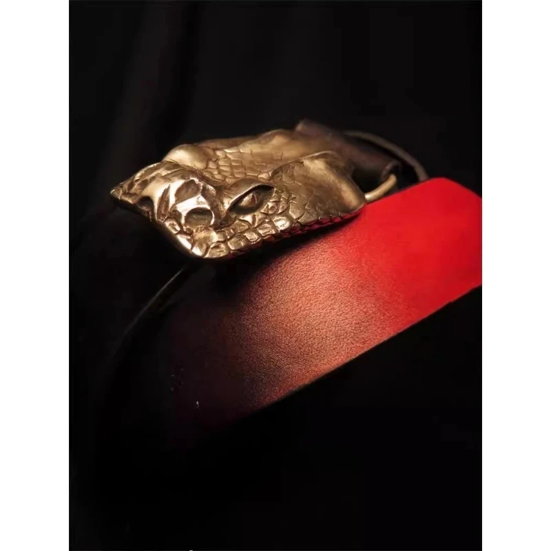 

Japanese Tochigi cowhide, polished gentleman's belt