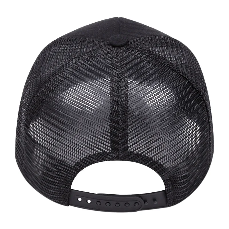 1 Stück Belüftete Mesh-Baseballkappe für Damen und Herren, Erwachsenen-Netzkappe mit Flachem Gebogenem Schirm, Atmungsaktive Sommer-Sonnenschutzkappe, Frühlings-Trucker-Cap – Detail 9