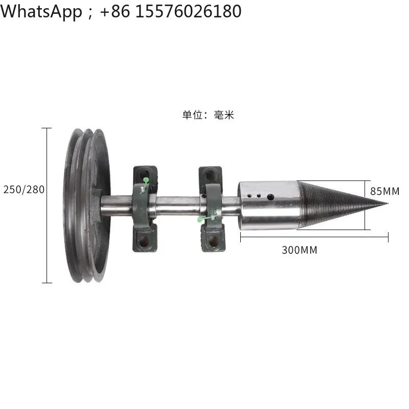 Splitting Cone, Wood Rhinestone, Firewood Splitter Bit, Firewood Heavy Duty, Firewood for Motor