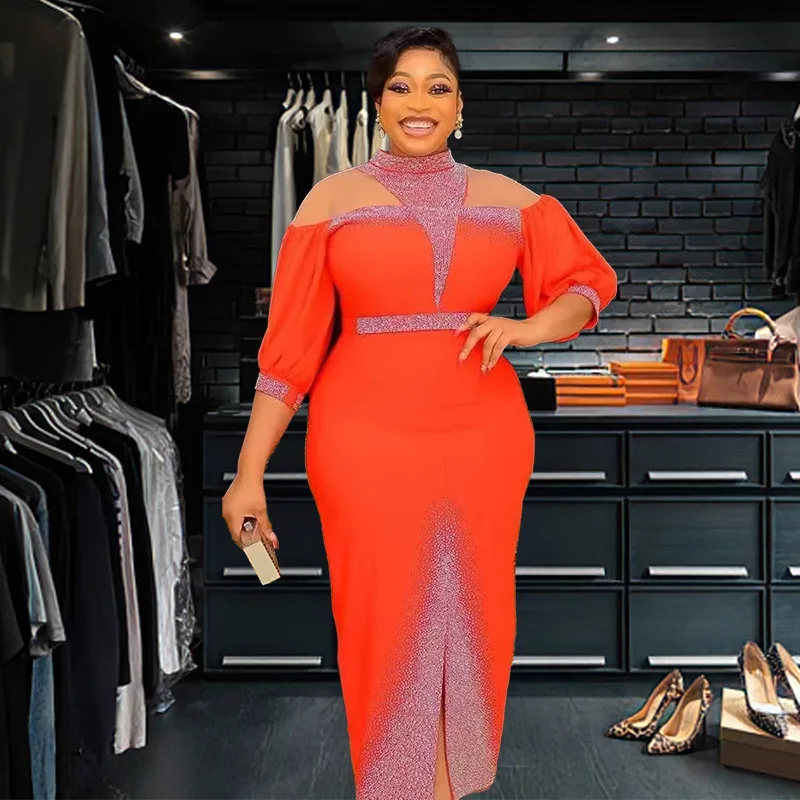 

Africa Clothing Party Dresses for Women African Dashiki Ankara Sequin Wedding Evening Gown Sexy Bodycon Maxi Long Dress Party