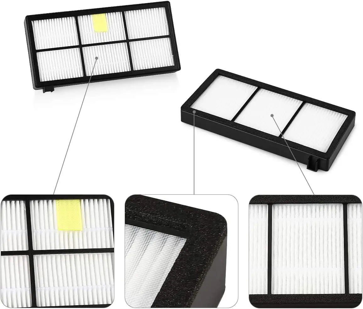 Roomba Accessoire Kit Voor Irobot Roomba 880 805 860 870 890 960 980 Stofzuiger Zwenkwiel, hepa Filter & Side Borstel