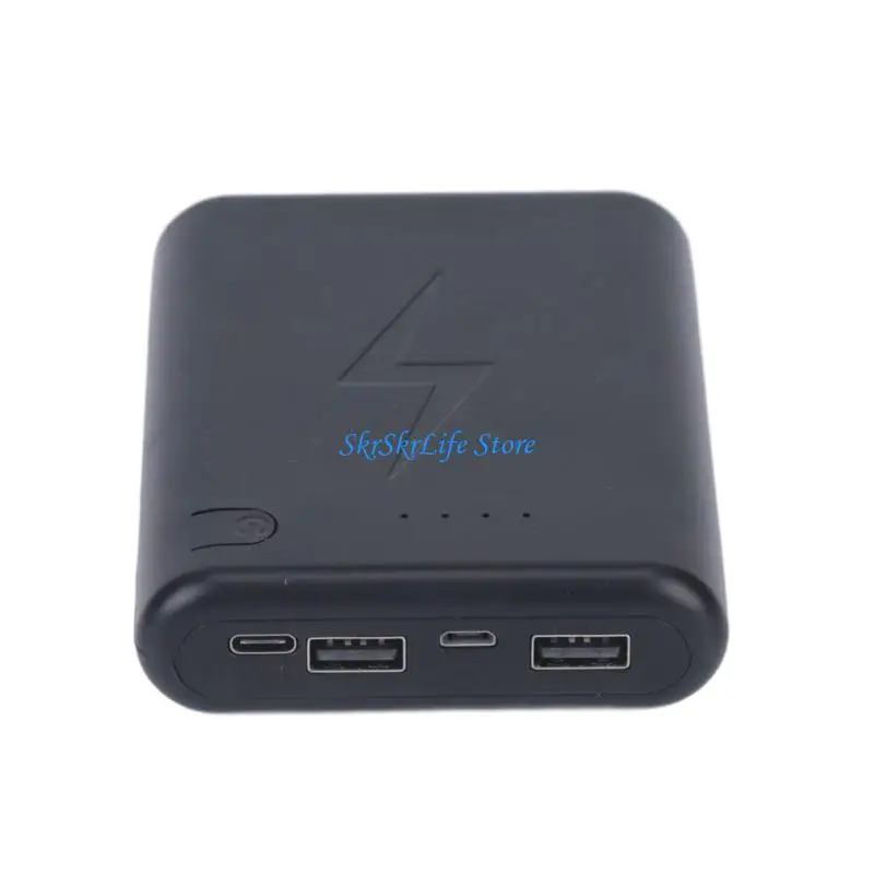 E65E ABS Black Shell Case Replacements case for Battery Pack Assembly and Repair Use