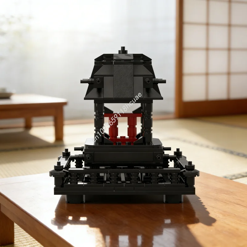 

298 деталей MOC: Модель ворот Тории, конструктор, рождественский подарок, сборная игрушка, развивающий конструктор, креативная идея