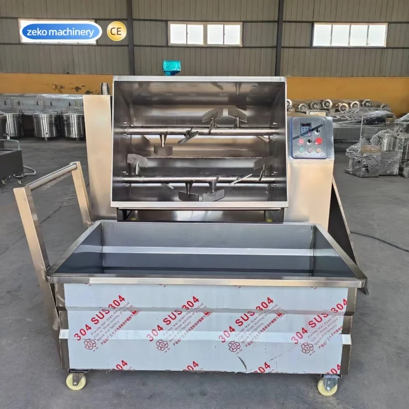 Elektrischer Fleischmischer aus Edelstahl in kommerzieller Qualität, multifunktionale industrielle Wurstfüll- und Hackfleischausrüstung