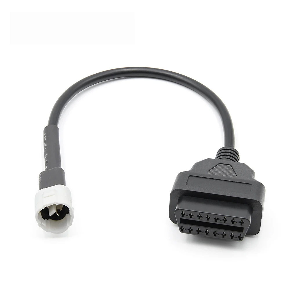 3 In 1 Motorfiets Diagnostische Connector Kabel Voor Ya-M-Ah-Een 3pin 4pin Obd2 Kabel Adapter Obd 2 Motor Verlengkabel
