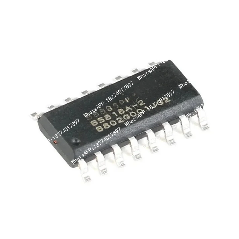 3PCS BS818A-2 Capacitive Touch Sensor IC 8-Key NSOP-16 Genuine