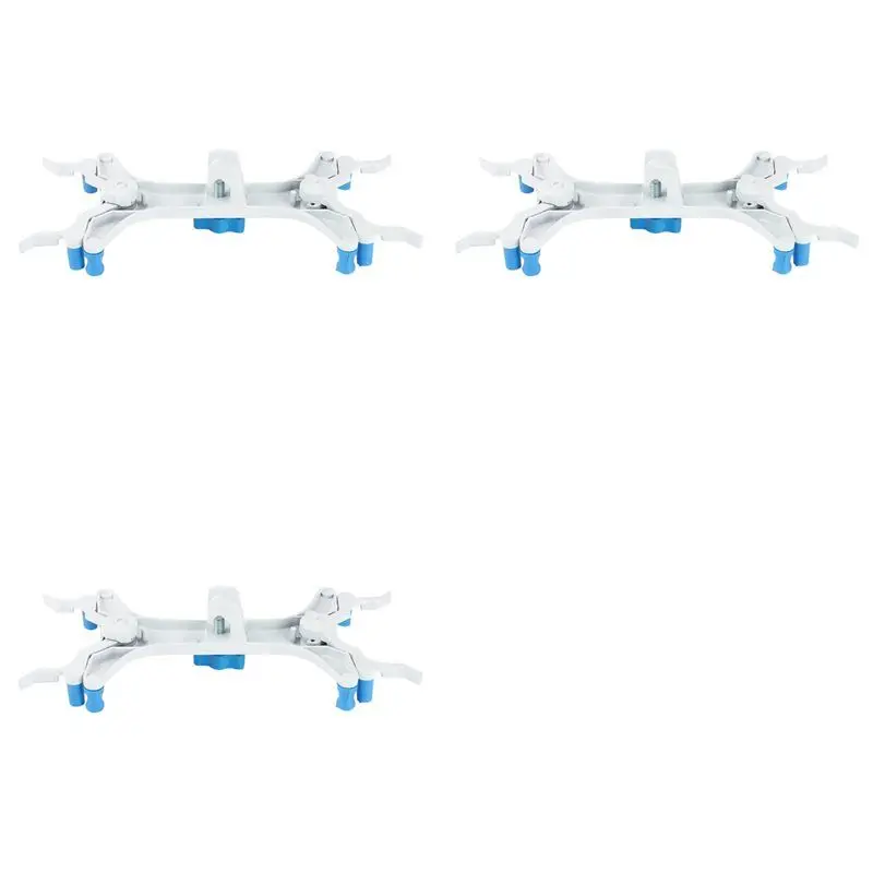 

A20F-3X Aluminum Double Burette Clamp, Adjustable Burette Clamp Burette Clamp Butterfly Spring-Loaded Laboratory Accessories