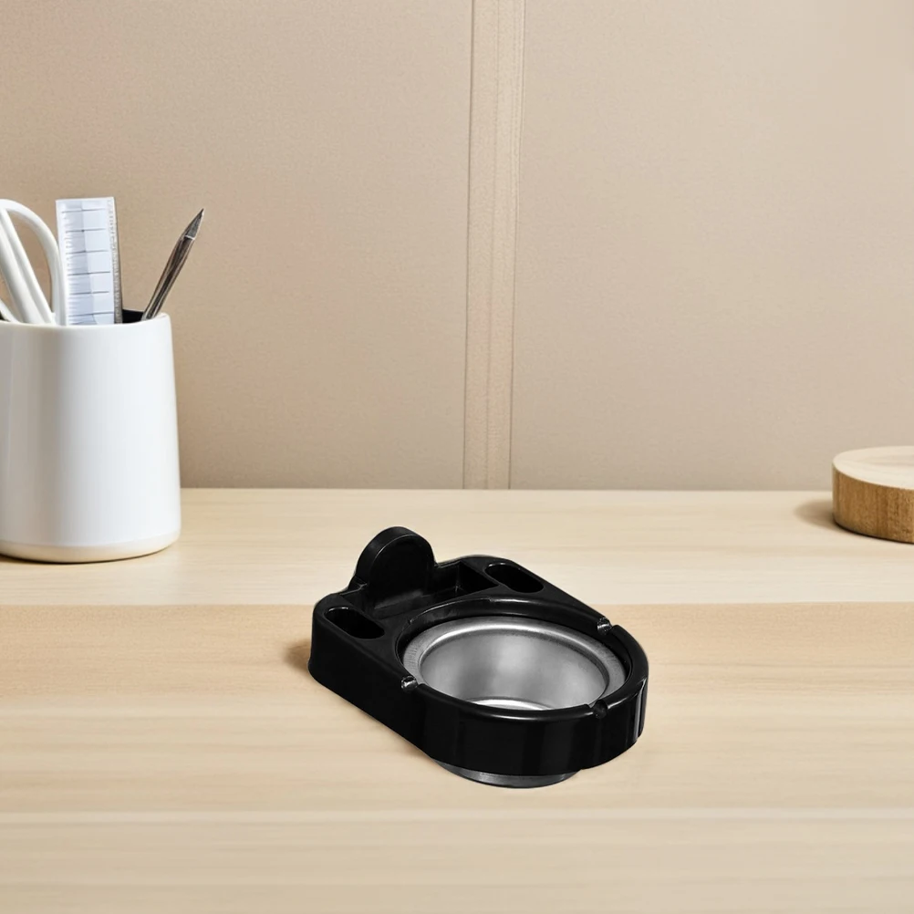 

1pc Wall Mounted Ashtray Stainless Steel Wear-Resistant Detachable Inner Tank Easy to Clean No Punching Needed Bathroom