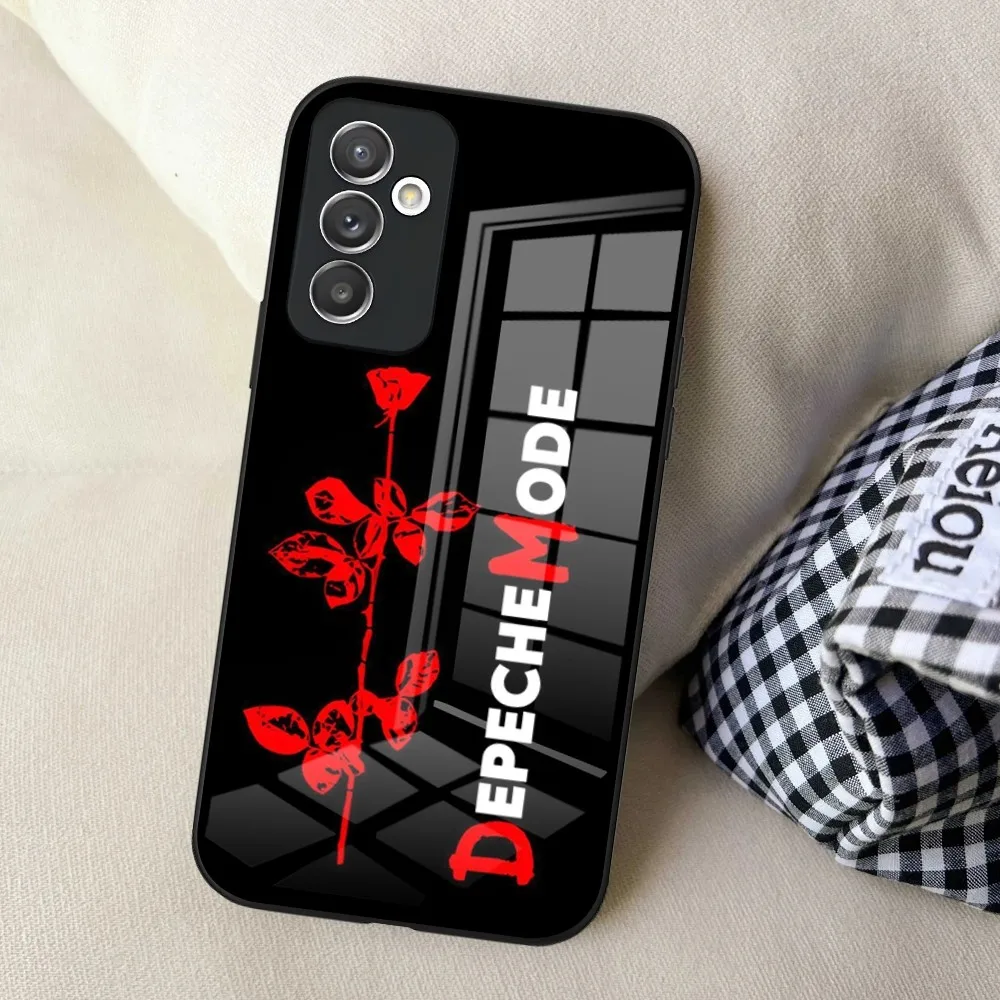 rock band depeches modes Phone Case for Samsung S24 Ultra S23 S22 S20 Fe S21 Plus Galaxy A54 A34 A24 A53 Note 20 Glass Cover