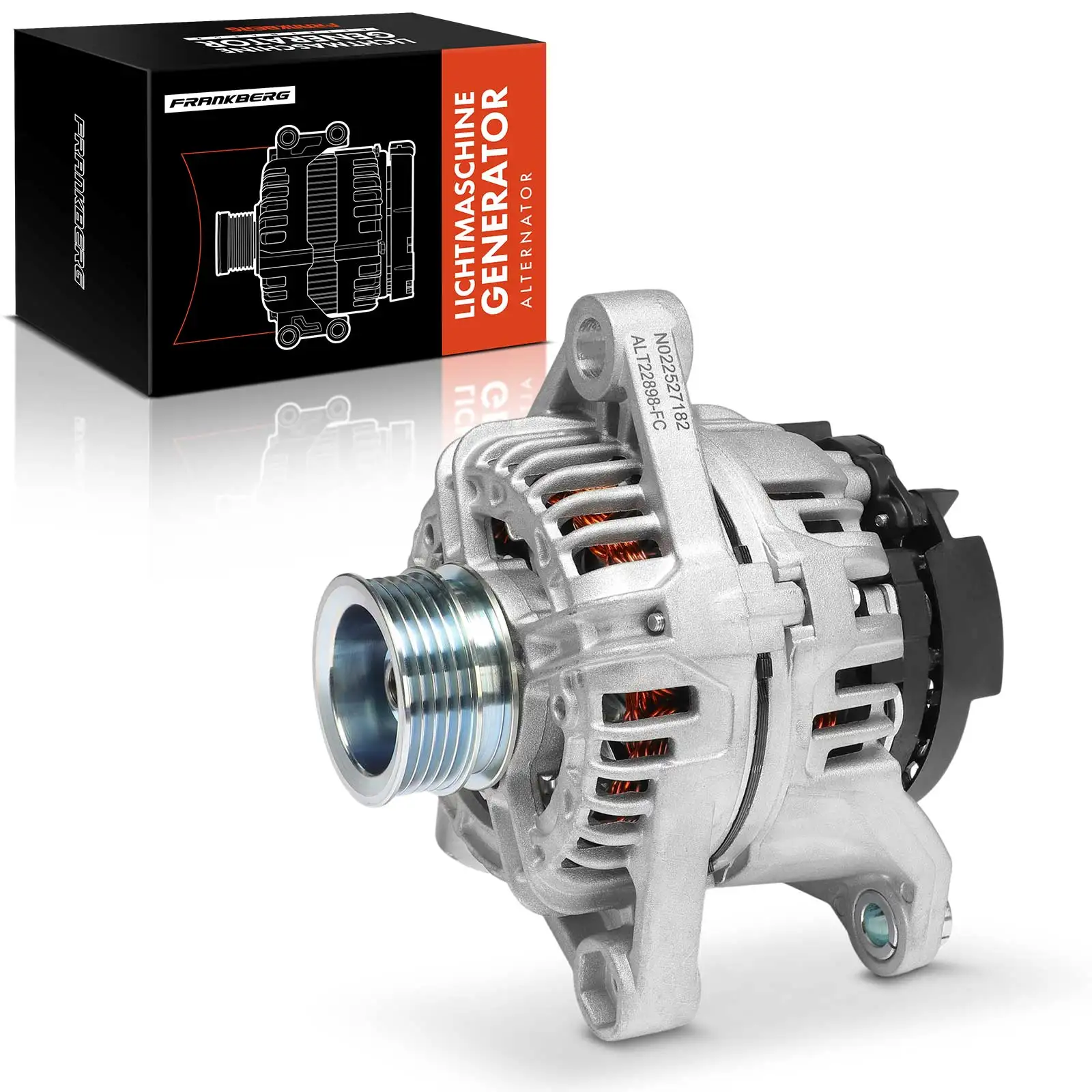 Frankberg 1x dynamo generator voor Fiat Barchetta Doblo Punto Alfa Romeo 147 GT 46532667 0124325009 22898