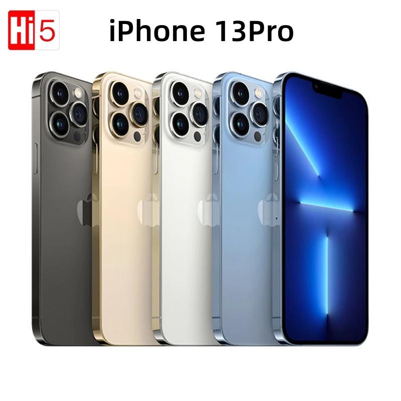 Original Apple iPhone 13 Pro  iPhone 13Pro 6.1"  5G  A15 IOS Face ID NFC  6GB RAM 128GB 256GB 512GB  ROM  OLED  Unlocked Phone