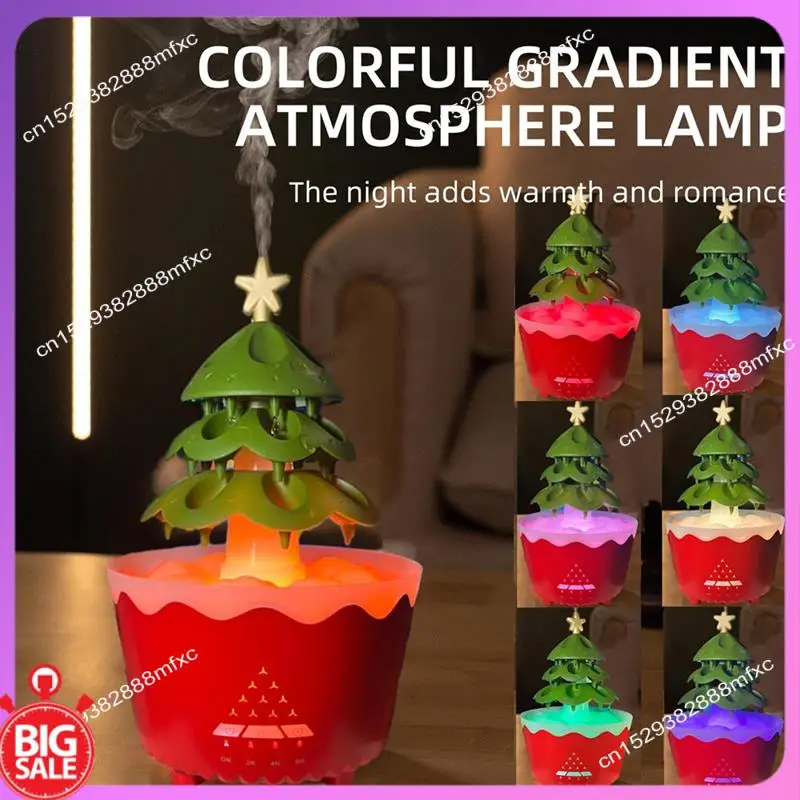 

Big Deal Christmas Lucky Tree Essential Oil Aromatherapy Machine Household Silent Small Humidifier Home Gift