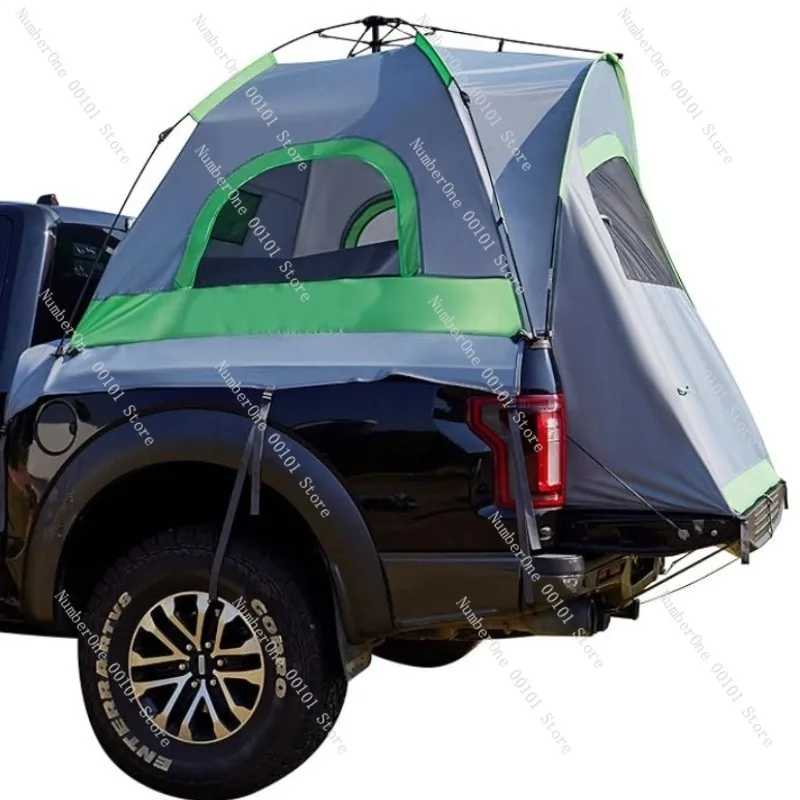Pickup Truck Camping Tent, Vehicle Tail Tent, Car Roof Fishing Tent, Outdoor Travel Shelter for Camping Adventures