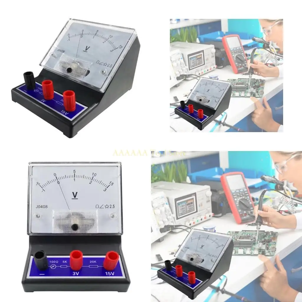 

A2BE Direct Current -1-0-3/-5-0-15V Analog Panel Meter Voltmeter Gauges