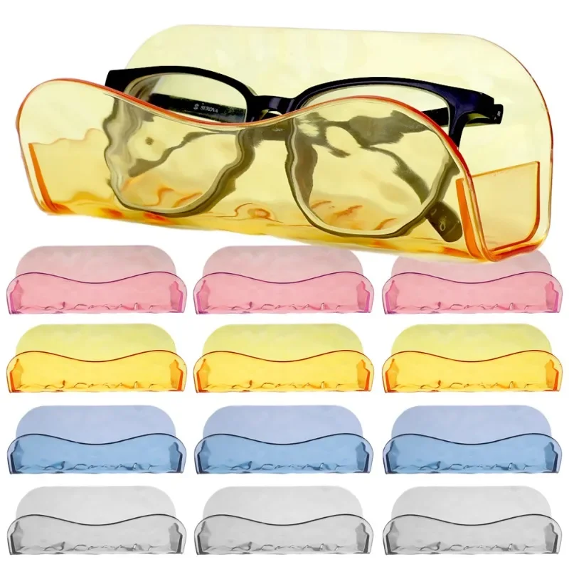 Wall Mounted Eyeglasses Rack Sun-glasses Display Holder Wardrobe Cabinet Decoration Cosmetics Storage Boxes Sunglass Organizer