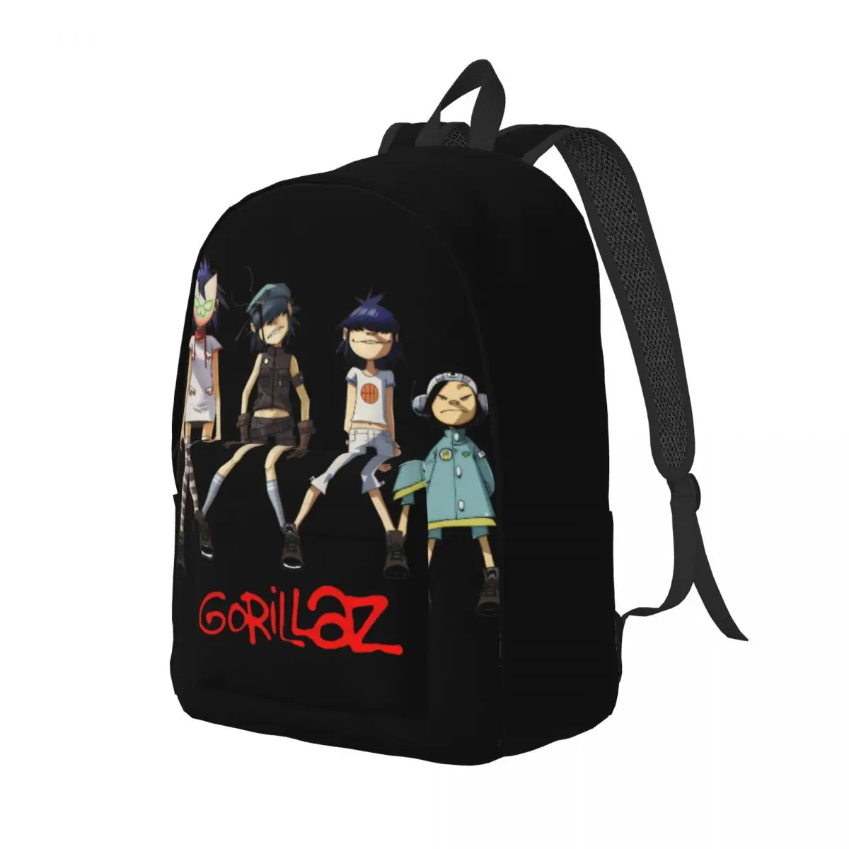 Gorillaz Rock Rapper für Teenager Schüler Schule Bücher tasche Daypack elementare High College Geschenk