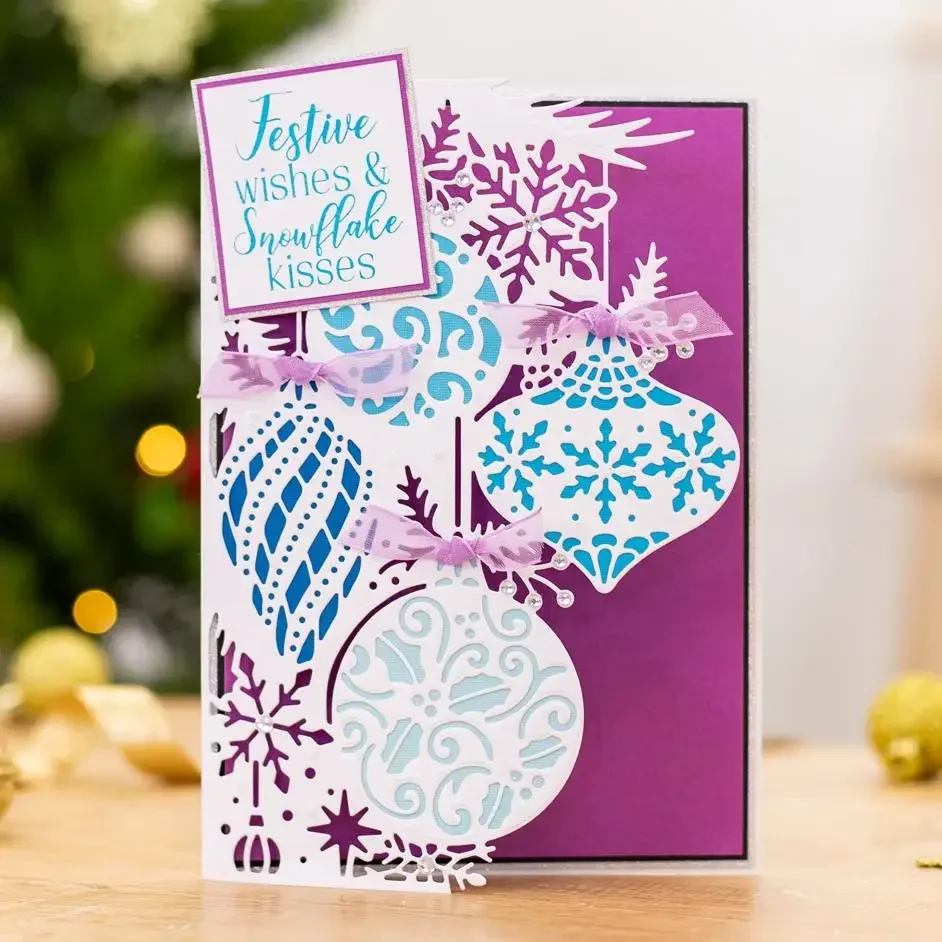 

Mmao Crafts Metal Steel Cutting Dies Christmas bell edge Stencil For DIY Scrapbooking Paper/photo Cards Embossing Dies