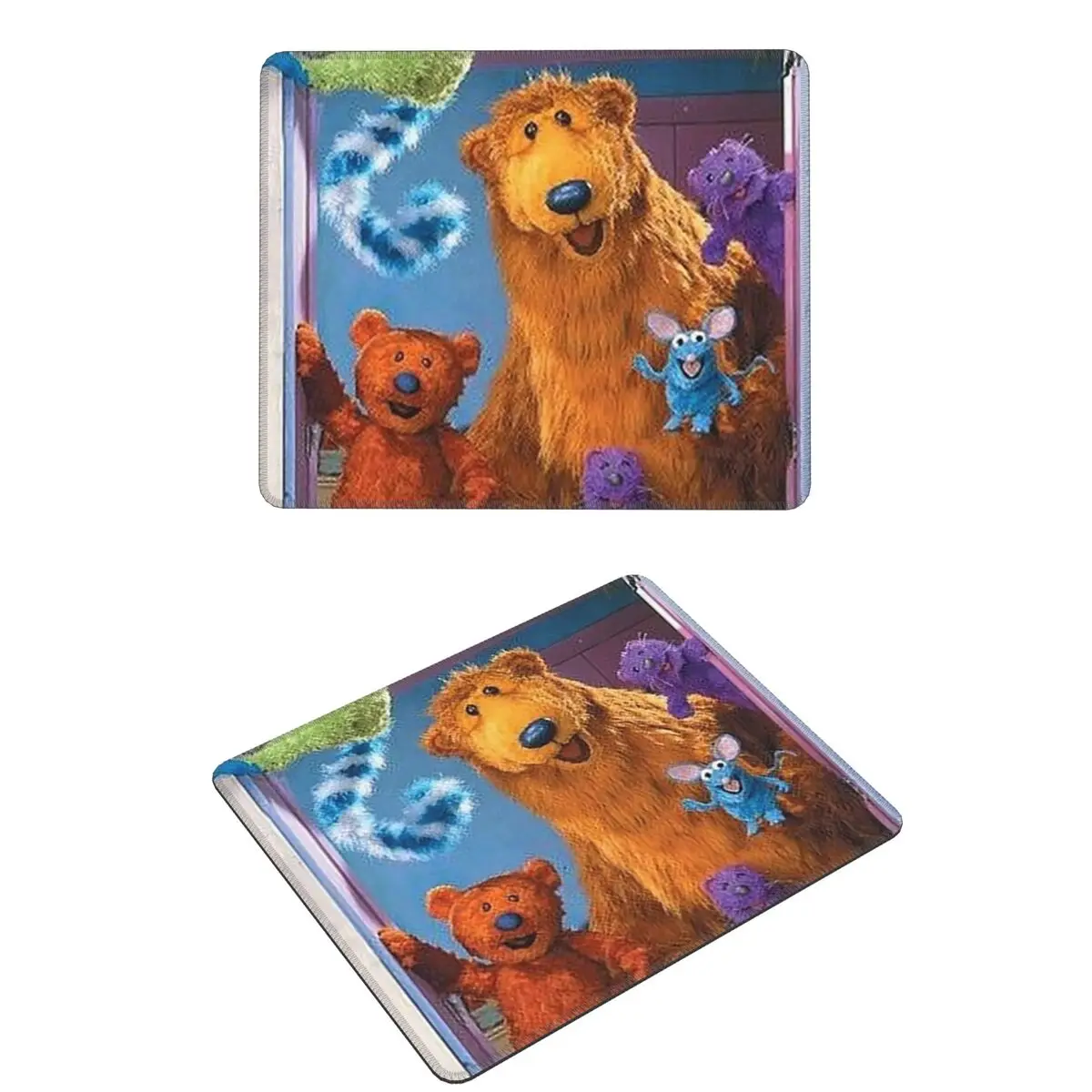 

Коврик для мыши Bear In The Big Blue House, коврик для мыши, компьютерная клавиатура, игровой коврик для ноутбука, офисные аксессуары, настольные коврики