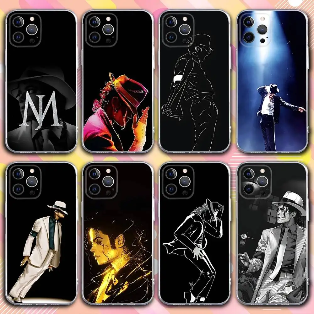 

M-Michael Singer J-Jackson Phone Case For iPhone 17,16,15,14,13,12,11 Pro,Max,Plus,X,XS,XR,SE4,E Mini Transparent Soft Cover