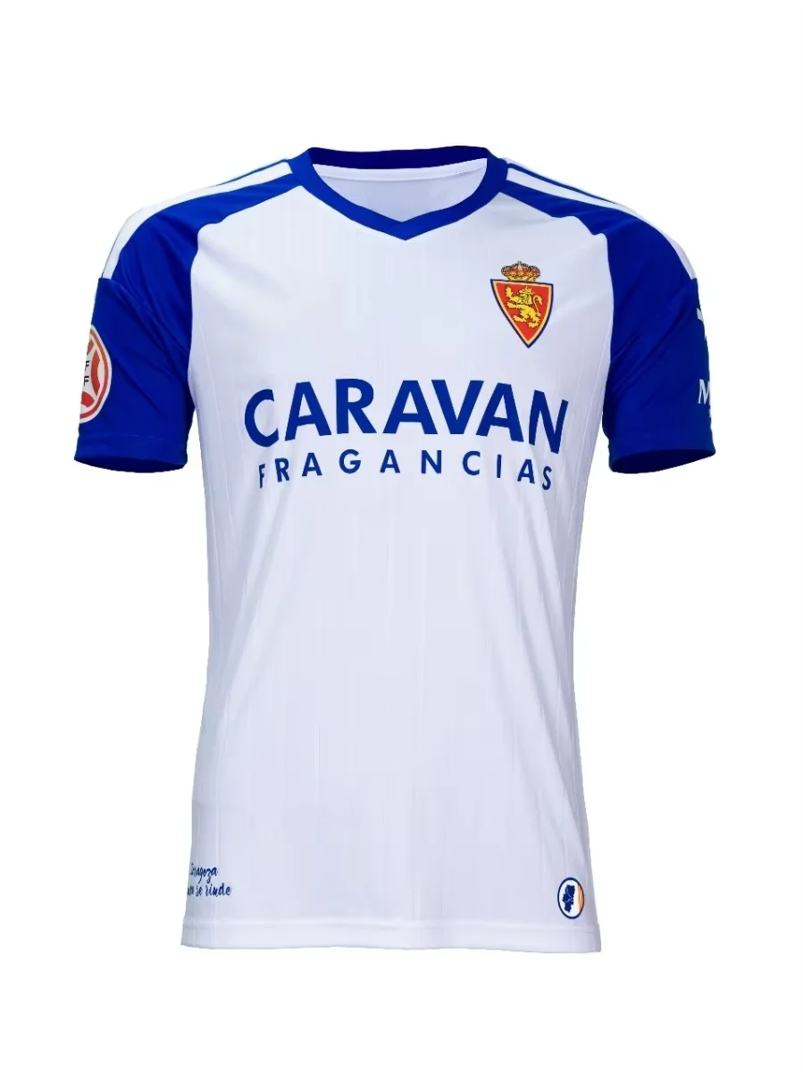 2026 Sommer Neues Zaragoza 3D-Druck Fußballtrikot für Männer und Frauen, Atmungsaktives Schnelltrocknendes Sport-T-Shirt, Streetwear für Familie und Kinder – Detail 4