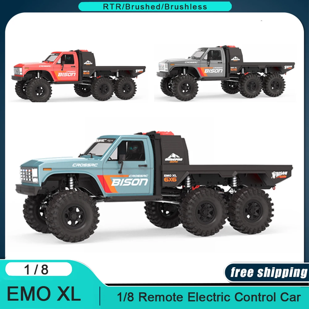

RC Car 1/8 CROSS RC EMO XL RTR 6WD RC Remote Control Model Car Simulation Crawler Electric Adult and Children's Toys New