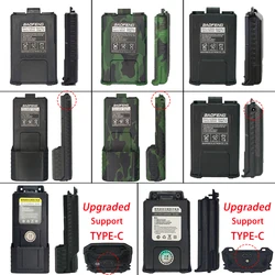 バッテリーBaofeng-UV-5R mAh,3800mAh,ウォーキートーキー充電式,1800mAh,uV5rt、uv5r、uv5re、uv5ra、双方向ラジオ電源プロバイダー用