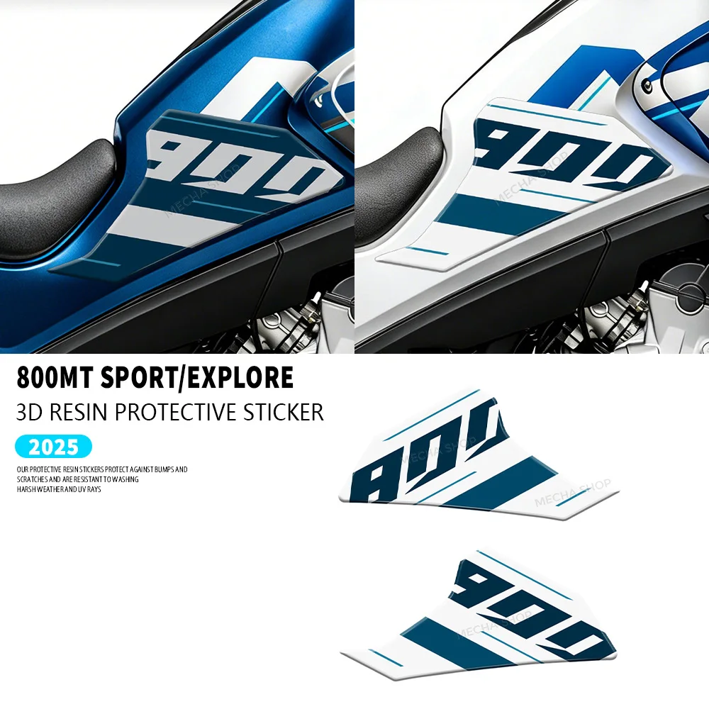 

For CFMoto 800MT Explore 2025- 800 MT Sport Tank Pad Protector Tank Both Sides Waterproof and Scratch Resistant Adesivi
