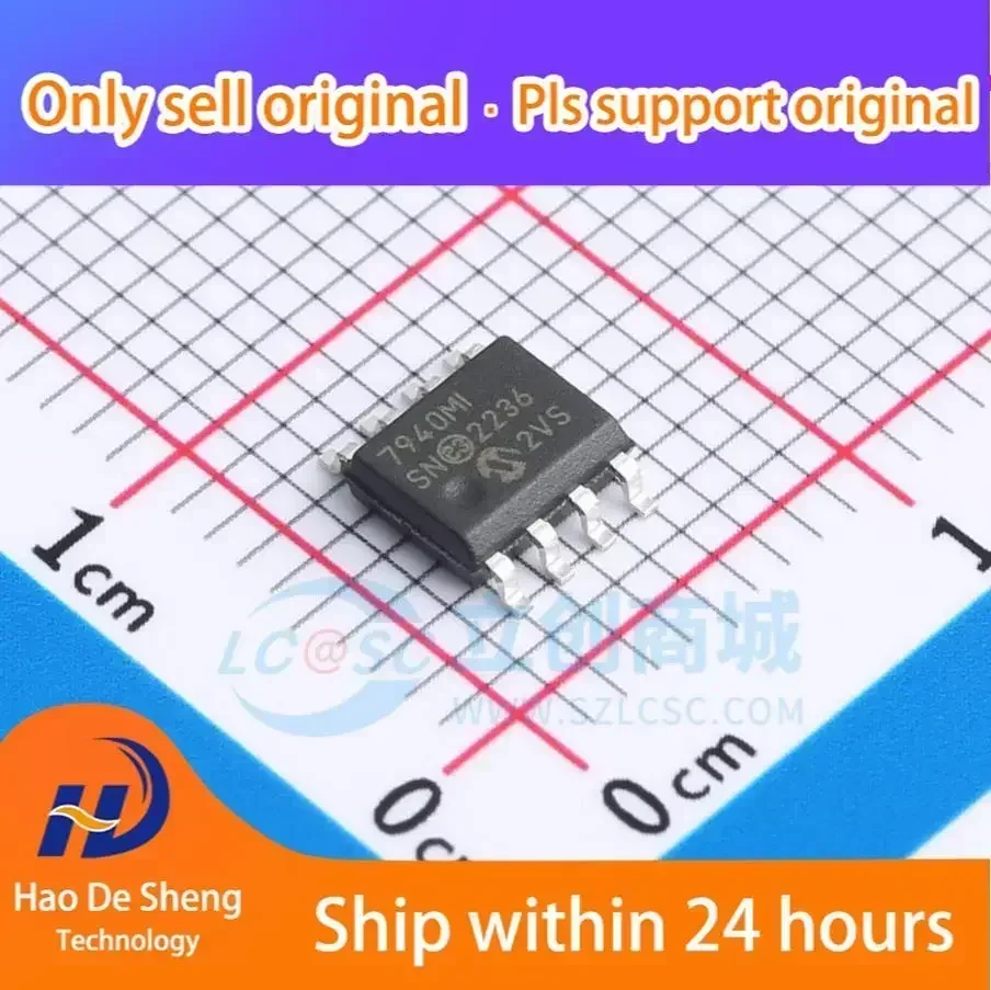 10PCS/LOT MCP7940MT-I/SN MCP7940MT-I SOP8 New Original In Stock