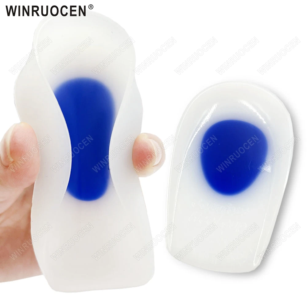 نعال جيل سيليكون الرجال النساء وسادة النعال النعال تخفيف آلام القدم حفز دعم وسادة الحذاء منصات عالية الكعب إدراج