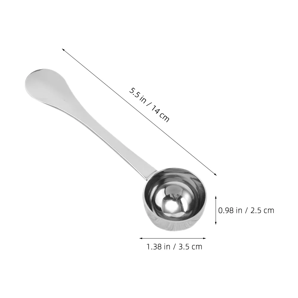 

Stainless Steel Measuring Spoon 5Ml Coffee Scoop Milk Powder Seasoning Baking Cooking Kitchen Gadget Multifunctional Metal