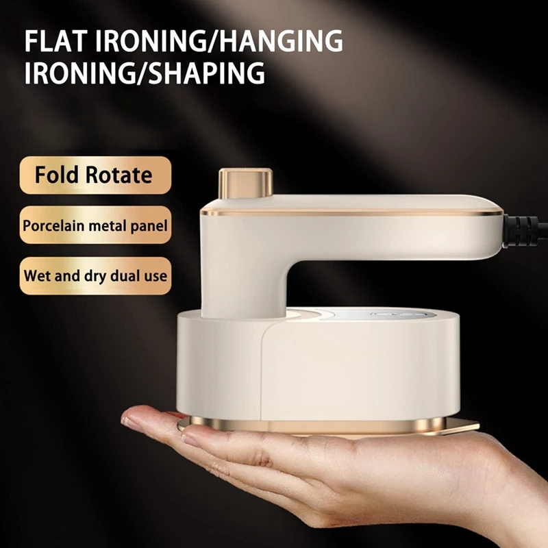 ماكينة كي محمولة ، صغيرة قابلة للدوران ، محمولة باليد ، مكواة بخار ، مبخرة ملابس للسفر ، ترقية