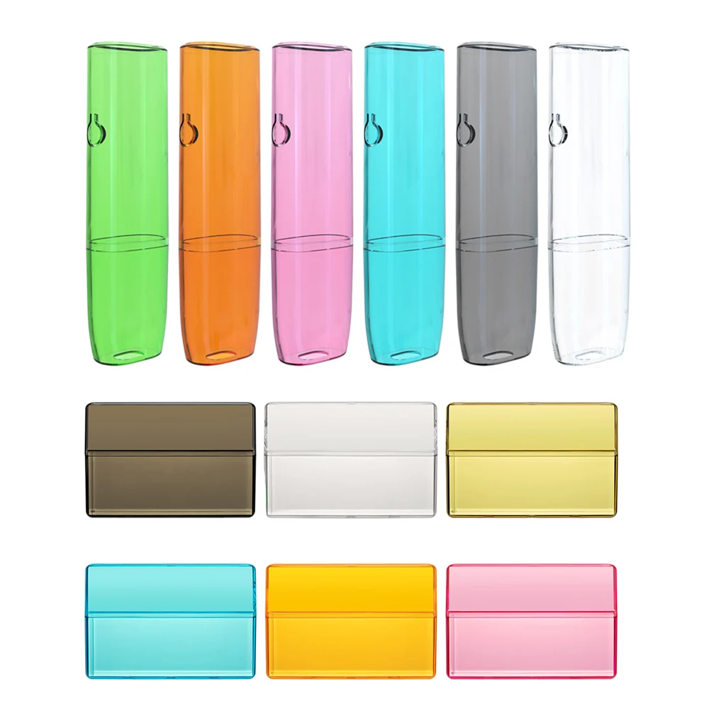 Clear PC Hard Case Combination Set,Case For IQOS iluma one, For IQOS Cigarette Box Protection Cover For iluma i one Accessoreis