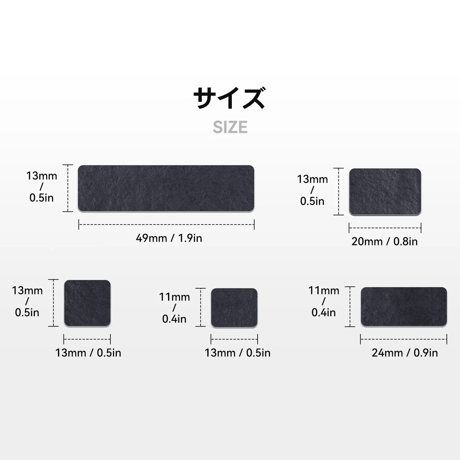 TALONGAMES Anti Slip Tape Pre-cut DIY Keyboard Stickers Sweat Absorbing Ultra-Thin High Performance Grip Tape with Letters, 03