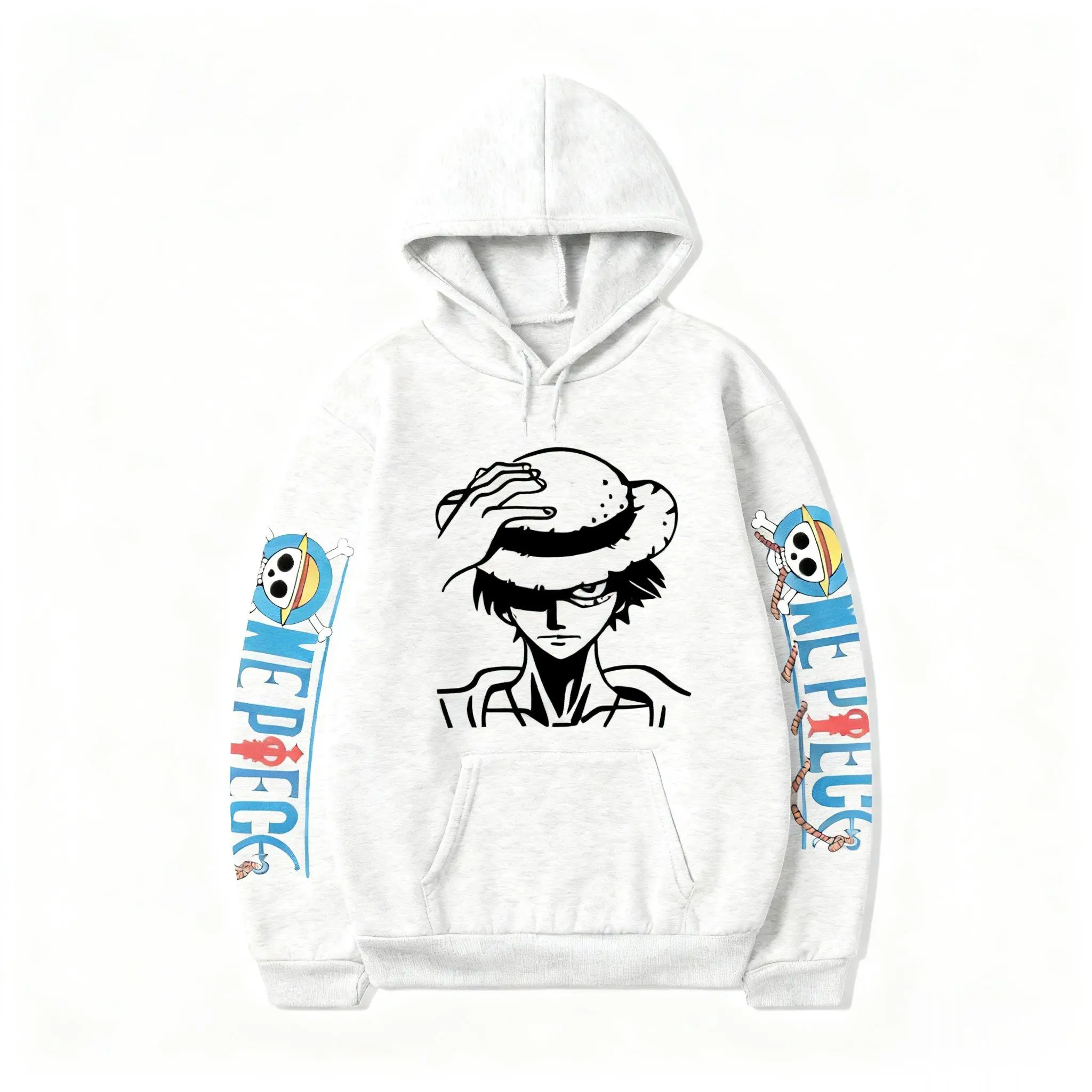 قطعة واحدة لوفي أنيمي هوديي الرجال النساء الشارع الشهير تأثيري سترة الجرافيك البلوز 2026 الخريف الشتاء جديد البلوز بلايز عادية #3