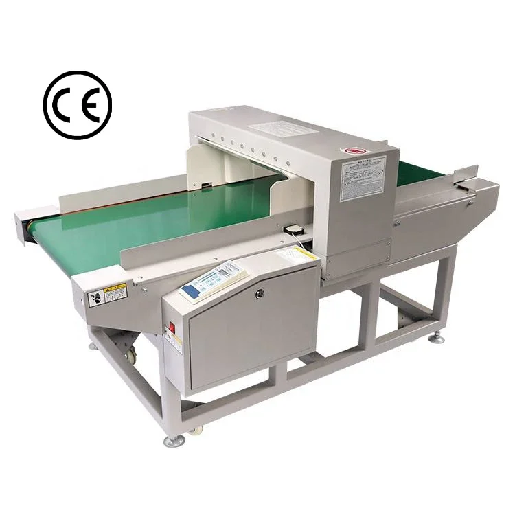 

Automatic heavy-duty detector, a high-sensitivity conveyor belt metal detector used in the clothing industry